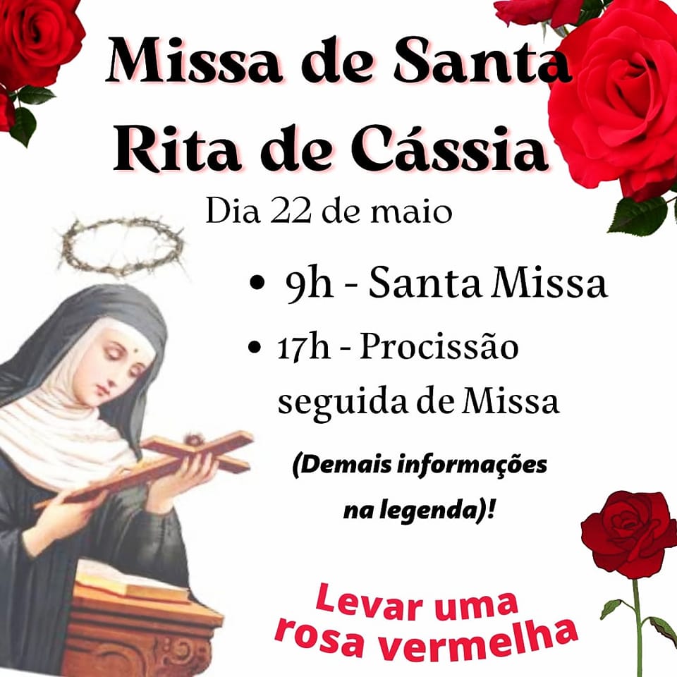 Missa de Santa Rita de Cássia 2022