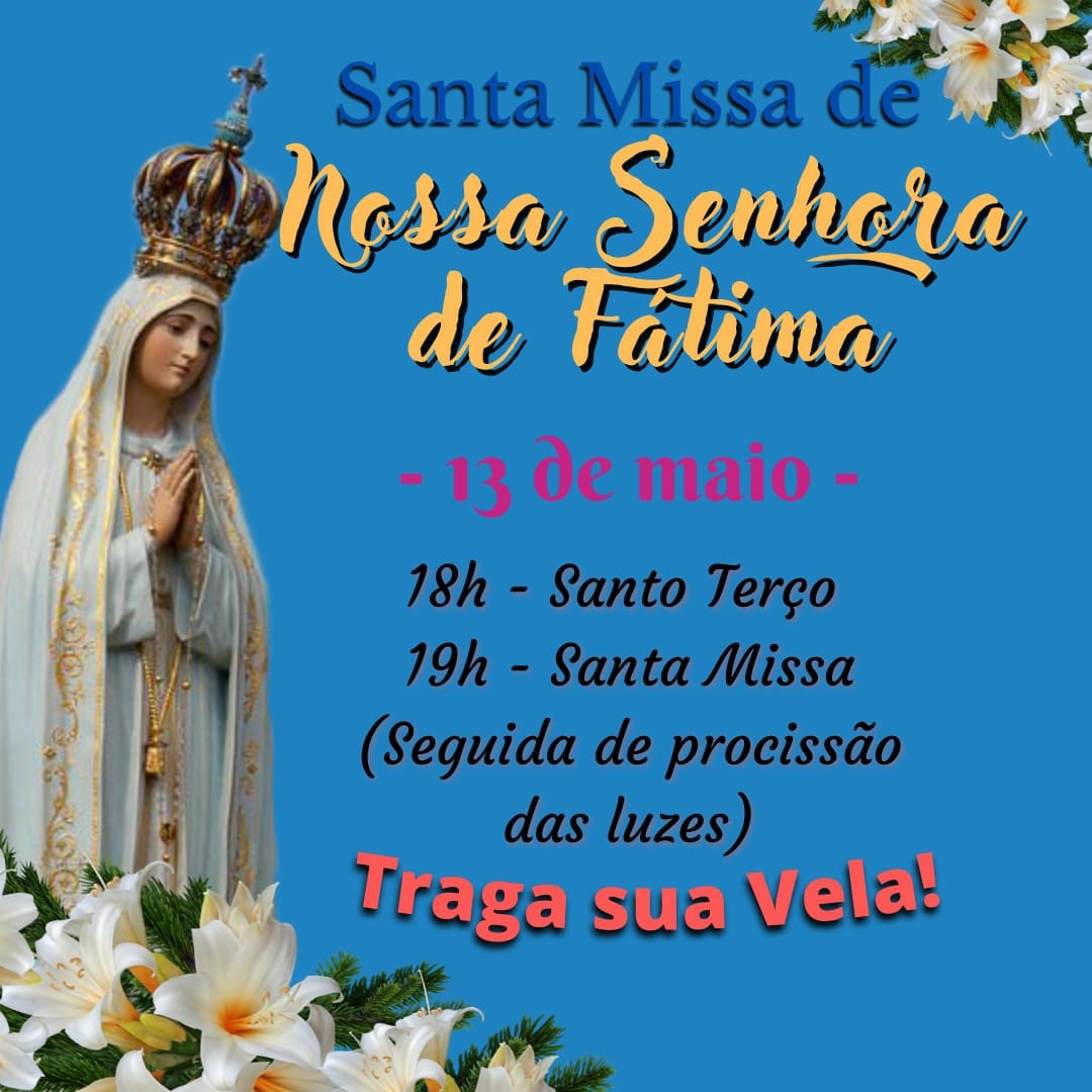 Comemoração do Dia de Nossa Senhora de Fátima