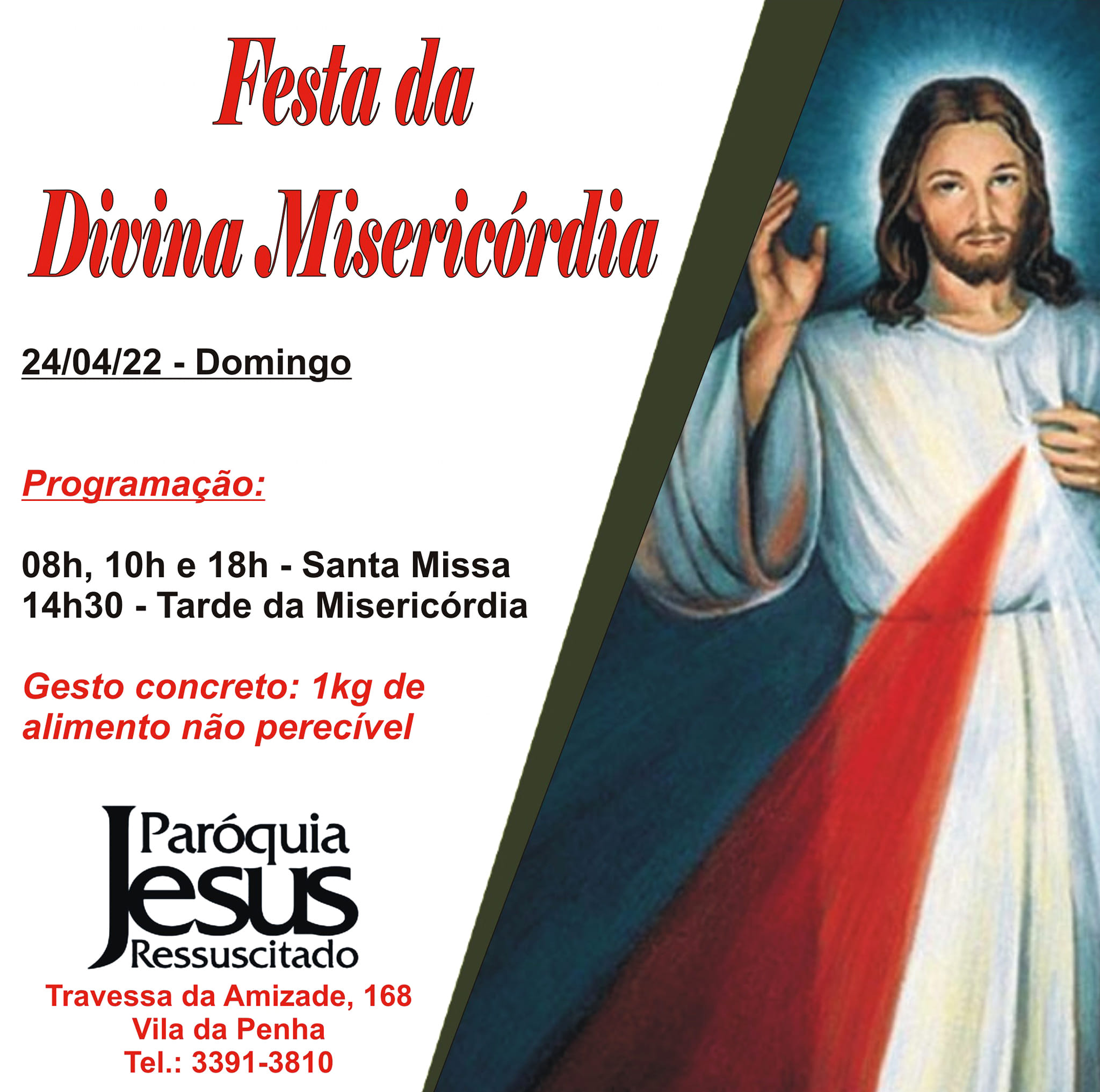 Festa da Divina Misericórdia