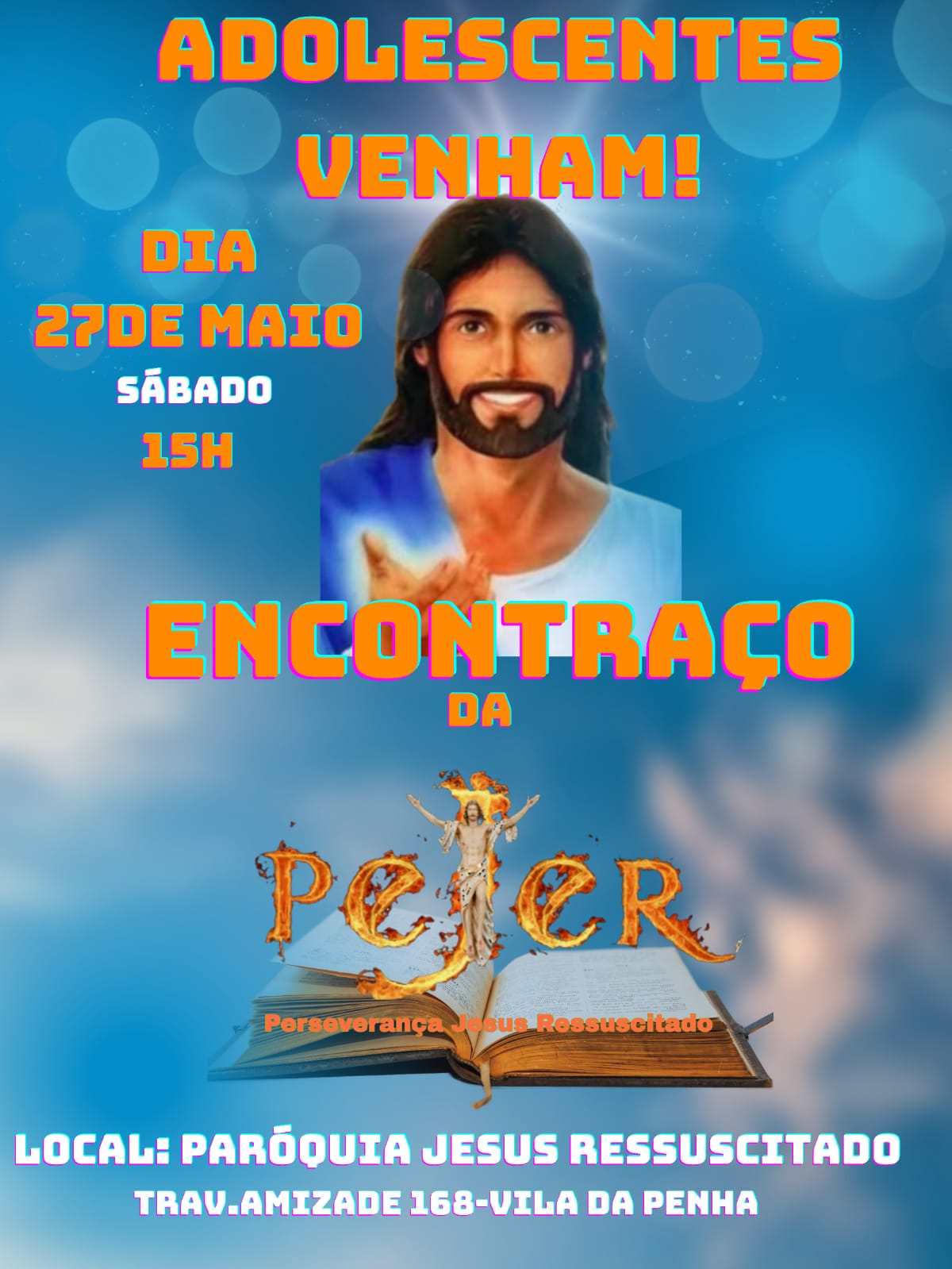 Encontraço da PEJER 2023 na Paróquia Jesus Ressuscitado