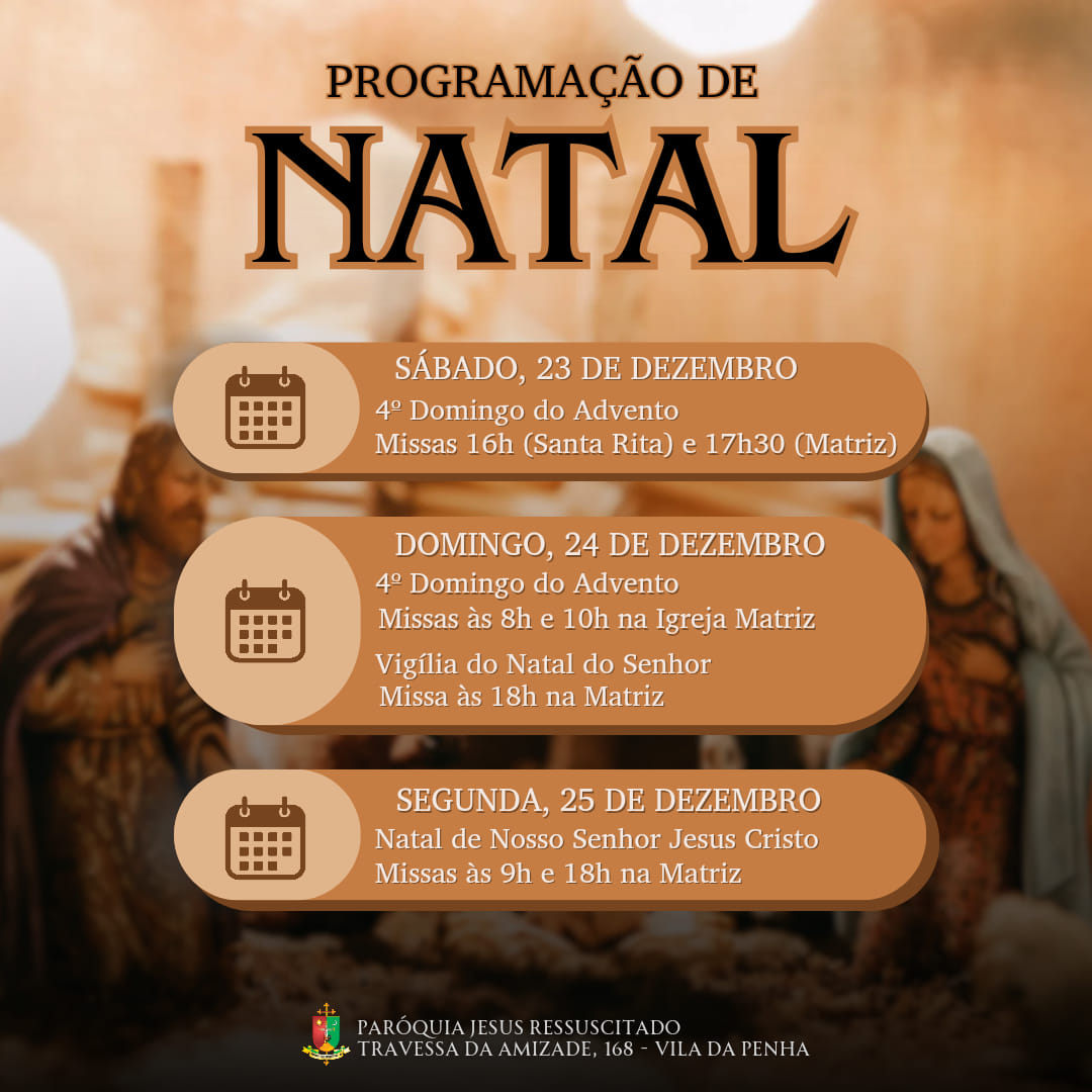 Programação de Natal 2023