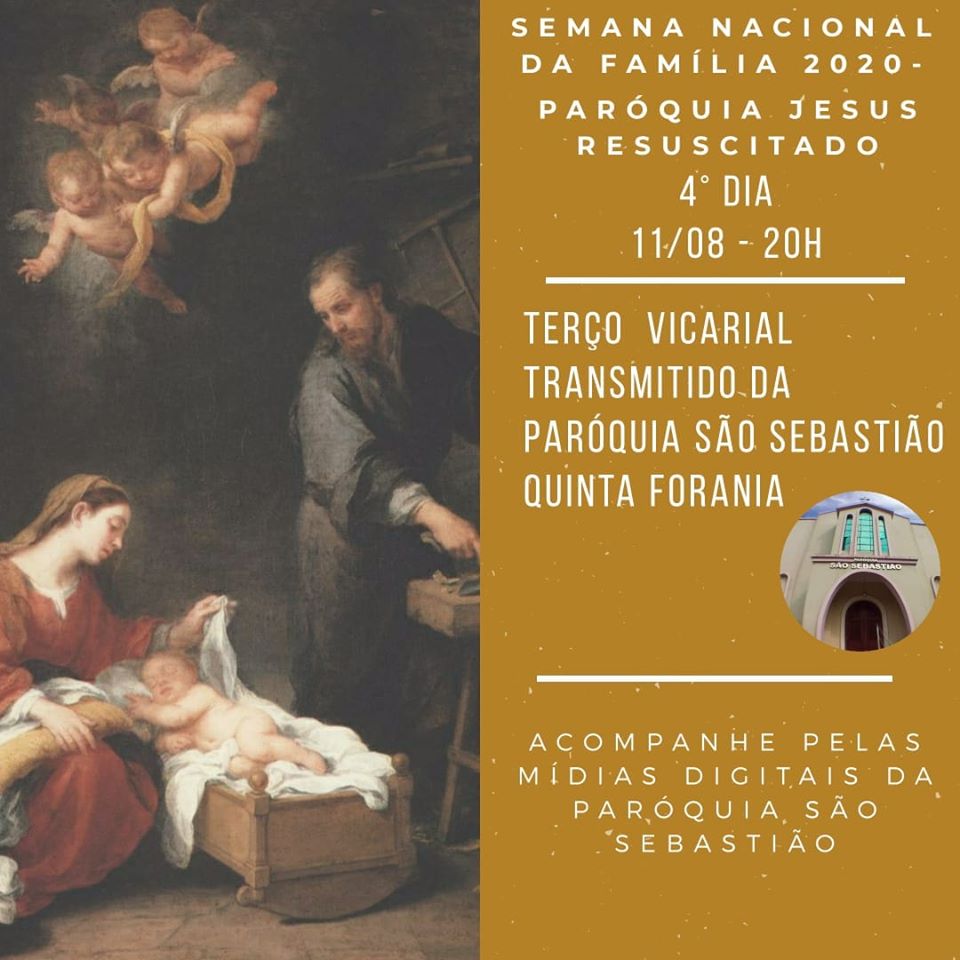 Semana Nacional da Família - Recitação do Santo Terço